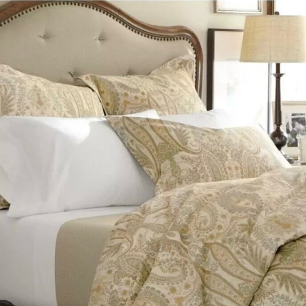 Pottery Barn “Agatha” paisley duvet